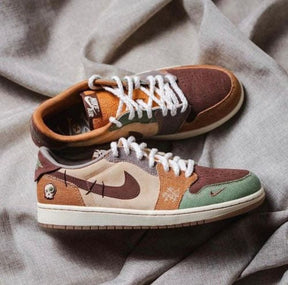 E zion williomson x Air jordan 1 low