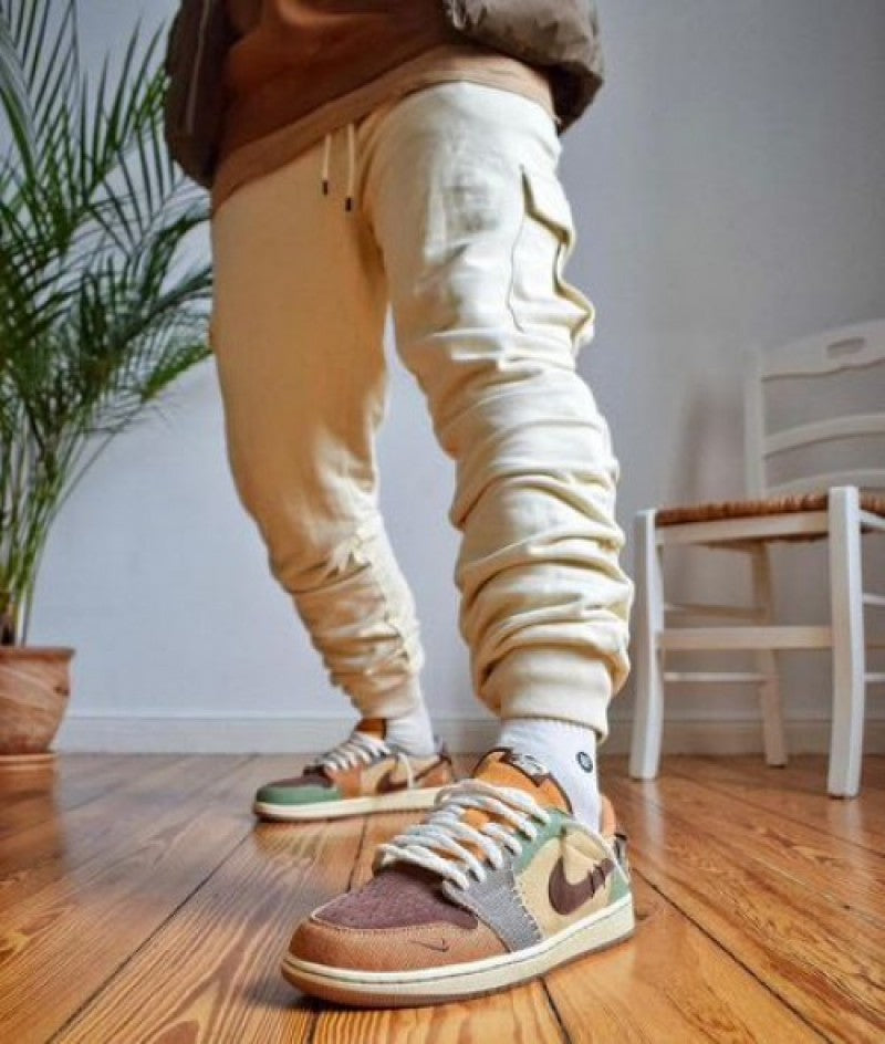 E zion williomson x Air jordan 1 low