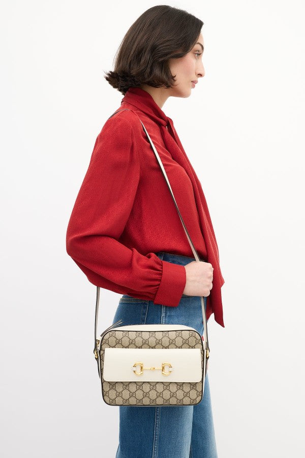 GUCC  I HORSEBIT 1955 SMALL SHOULDER BAG With double box 352