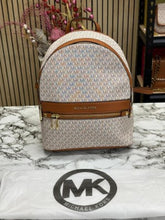 Michael  kors  Kenley  Premium  Quality  Bagpack  With  Dust  Bag  (908  Biege  Brown)