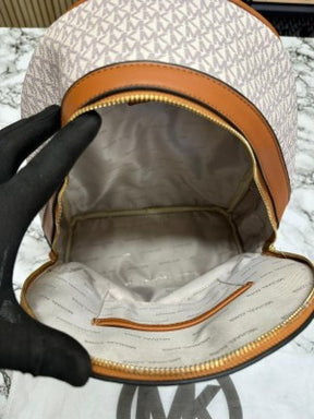 Michael  kors  Kenley  Premium  Quality  Bagpack  With  Dust  Bag  (908  Biege  Brown)