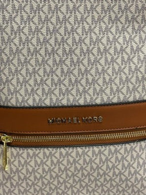 Michael  kors  Kenley  Premium  Quality  Bagpack  With  Dust  Bag  (908  Biege  Brown)