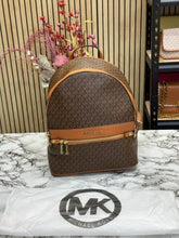 Michael  kors  Kenley  Premium  Quality  Bagpack  With  Dust  Bag  (908  Coffee  Brown)