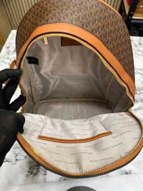 Michael  kors  Kenley  Premium  Quality  Bagpack  With  Dust  Bag  (908  Coffee  Brown)