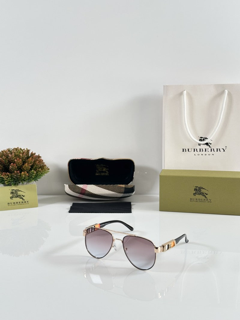 Burberry 5086 Gold Brown Orange DC
