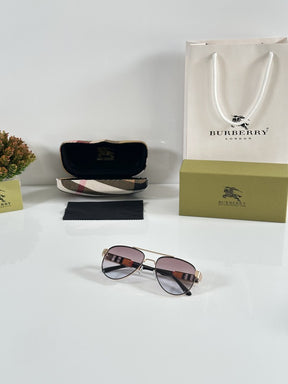 Burberry 5086 Gold Brown Orange DC
