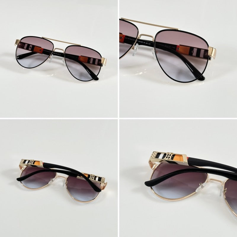 Burberry 5086 Gold Brown Orange DC
