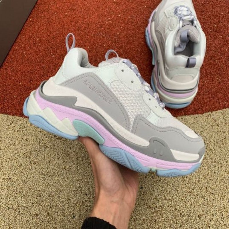 Balenciaga Triple S Pastel Grey Pink