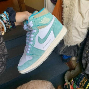 Nikee Air Jordan 1 Retro High OG Turbo Green Semi UA