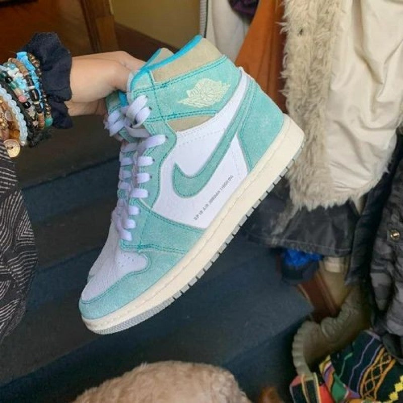 Nikee Air Jordan 1 Retro High OG Turbo Green Semi UA