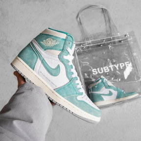 Nikee Air Jordan 1 Retro High OG Turbo Green Semi UA