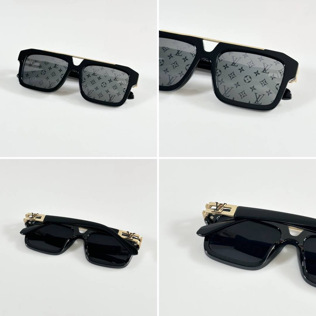 Louis Vuitton 121 Printed Gold Black