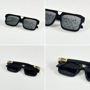 Louis Vuitton 121 Printed Gold Black