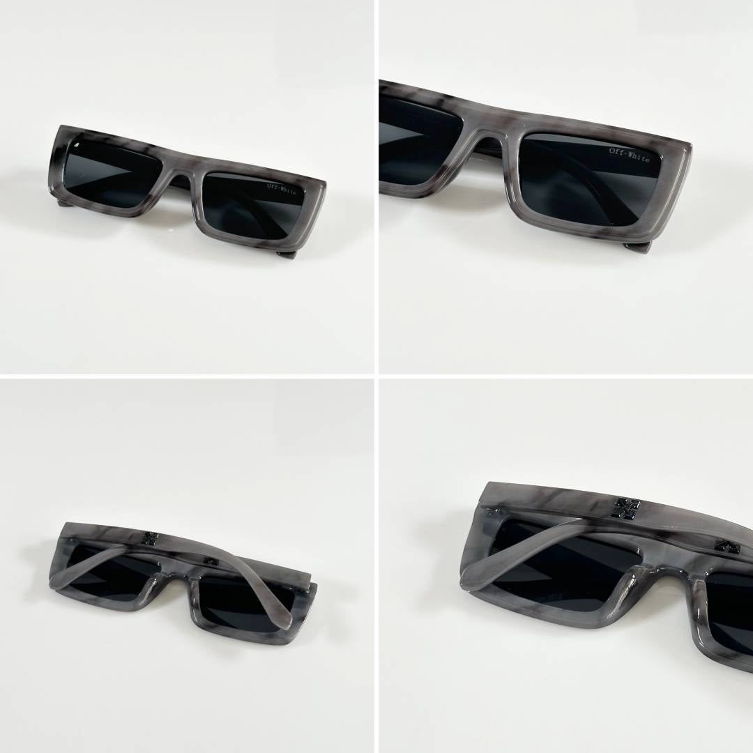 Off White 8992 Marble Grey Black