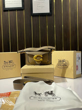 Coach  tabby  mini  monogram  with  og  box(brown)