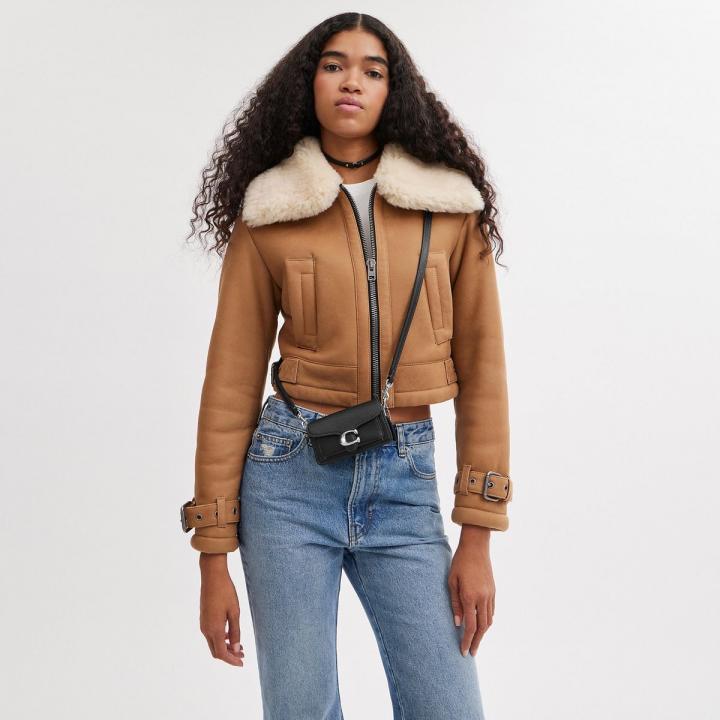 Coach  tabby  mini  monogram  with  og  box(