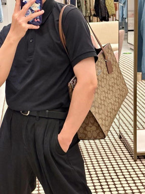 Coach  nina  carryall  tote  bag  with  og  box