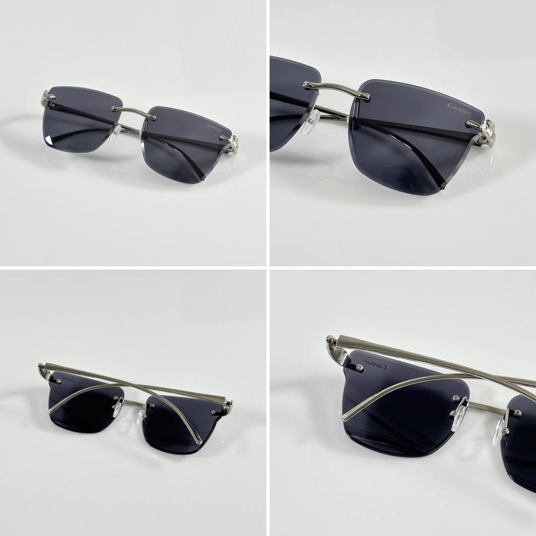 Cartier 0615 Silver Black