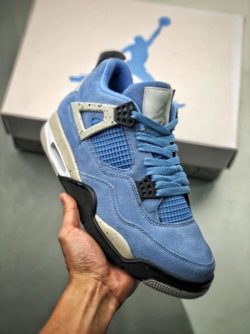 Nikee Air Jordan Retro 4 University Blue UNC SEMI UA