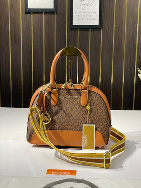 Michael  kors alma bag with dust bag(20055coffe brown)