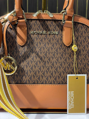 Michael  kors alma bag with dust bag(20055coffe brown)