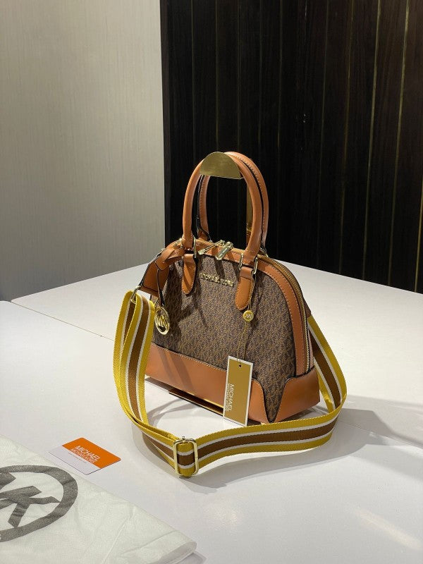 Michael  kors alma bag with dust bag(20055coffe brown)