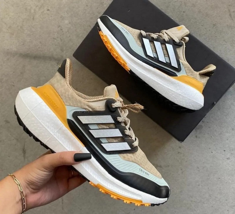 Adidass. UltraBoost Light Cold Rdy Wonder Beige Flash Orange