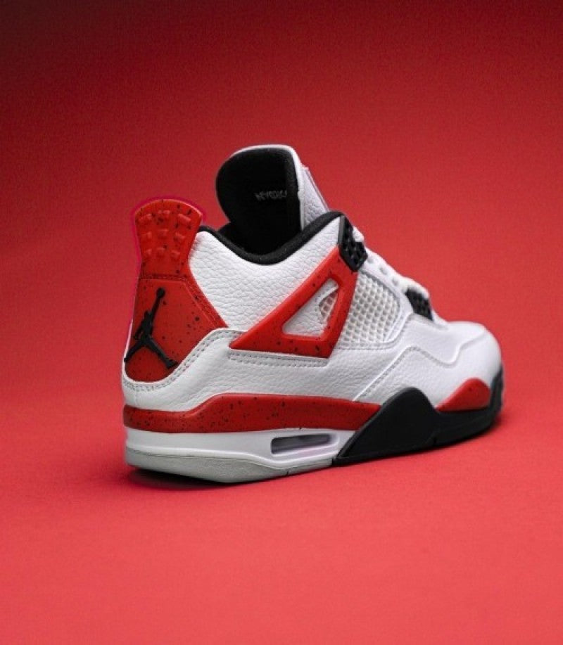 Nik.e Air Jordan Retro 4 Red Cement Semi UA