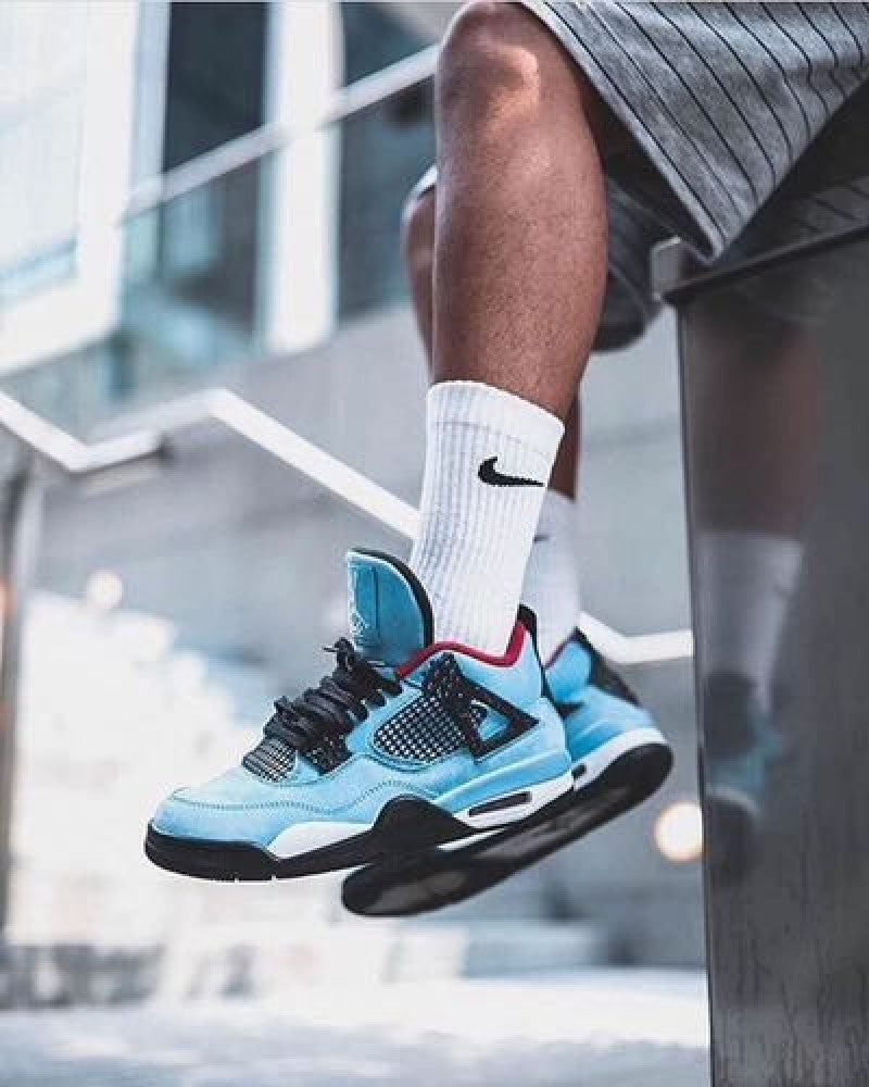 Air Jordan Retro 4 Travis Scott Cactus Jack Semi UA