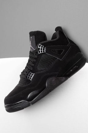 Nik.e Air Jordan Retro 4 Black Cat Semi UA