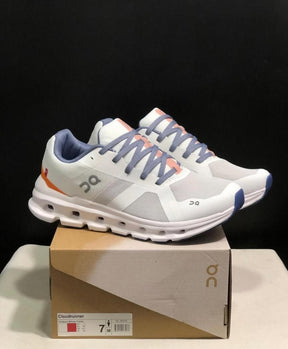 On CloudMonster Running "Undyed White Flame" #589