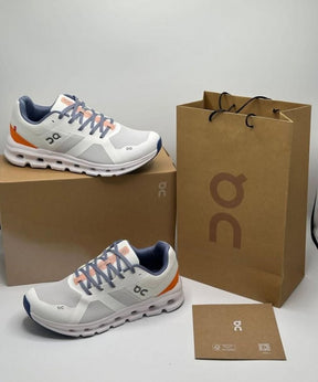 On CloudMonster Running "Undyed White Flame" #589