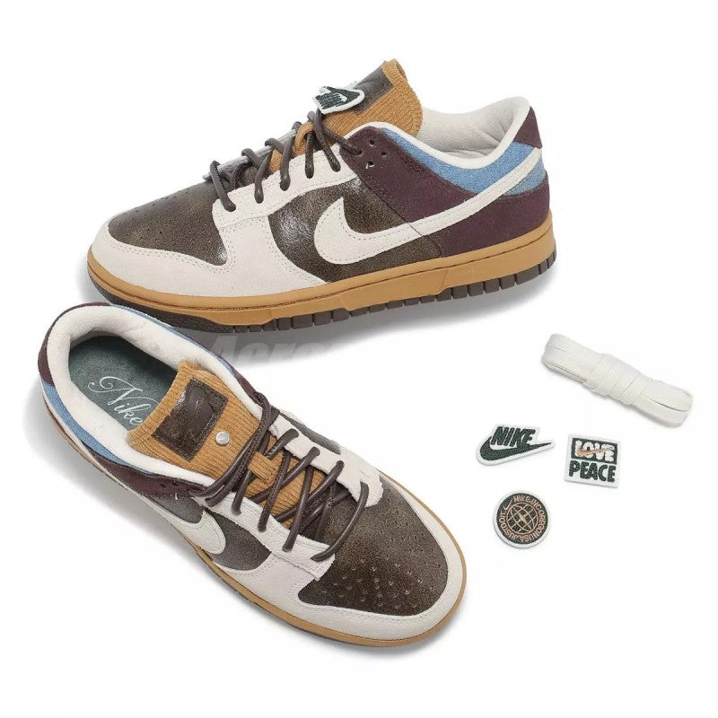Nikee dunk low lx love and peace men s casual shoes