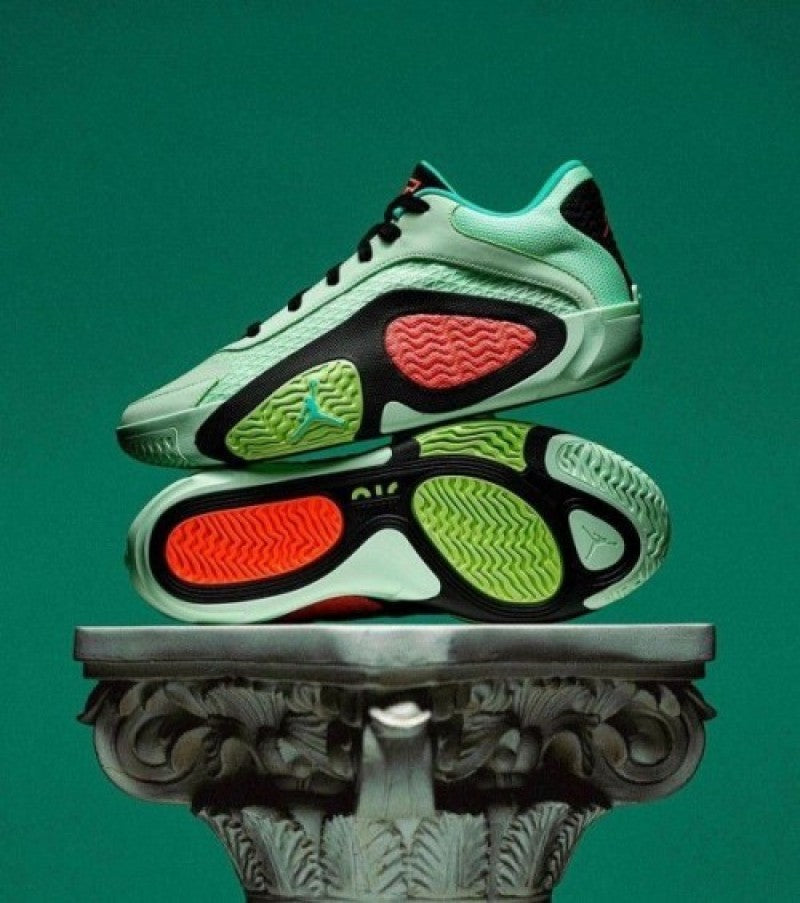 Nik ee Air Jordan Tatum 2 Vortex Mint Foam Black 152