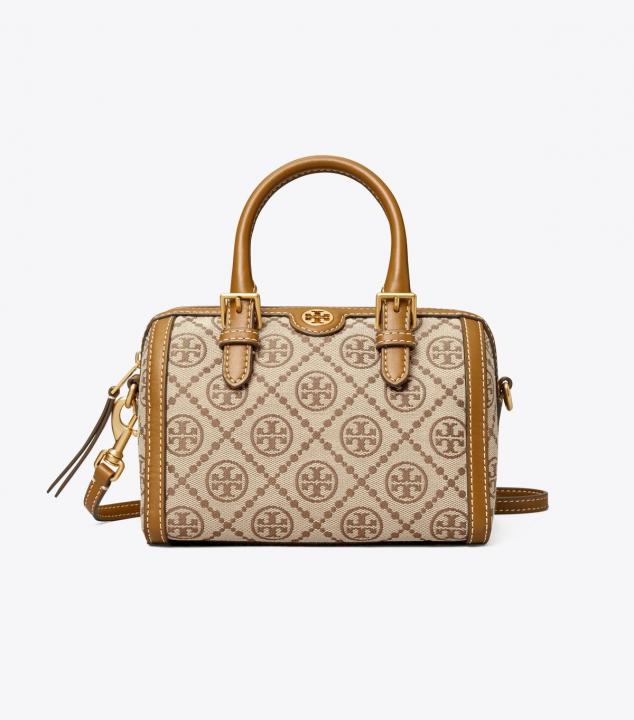 Tory  burch  mini  monogram  speedy  bag  with  og  box  20cm
