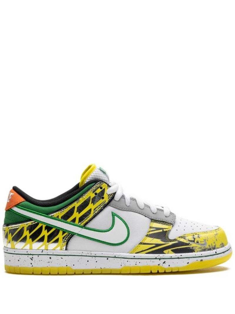 Nikee Dunk Low What The Duck Away University Of Oregon Pe Sneakers