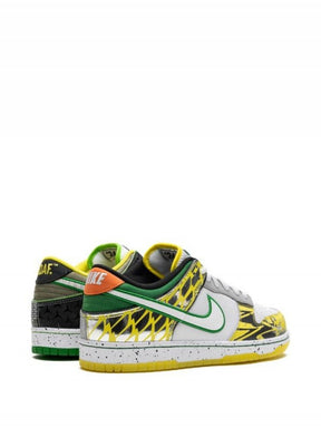 Nikee Dunk Low What The Duck Away University Of Oregon Pe Sneakers