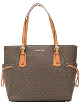 Michael  kors voyager tote bag with dust bag (616 coffe brown)