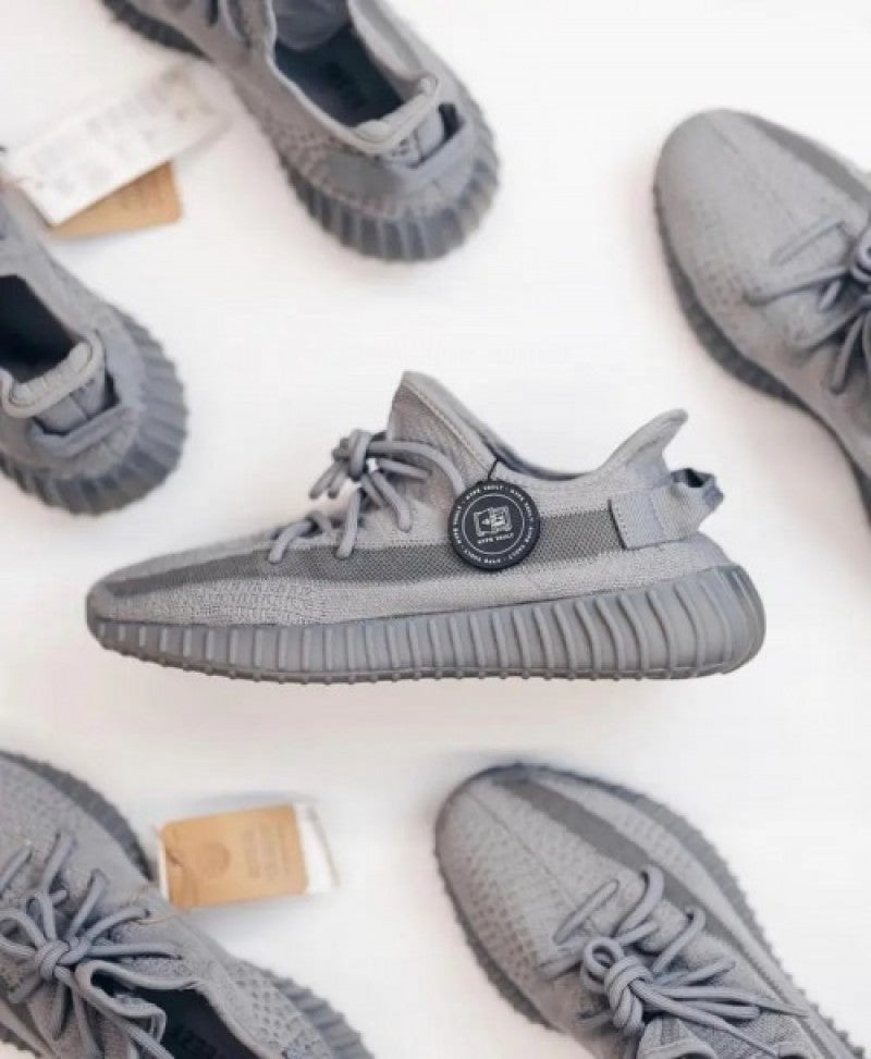 Adidass Yeezy 350 V2 Space Ash semi UA With Full Accessories