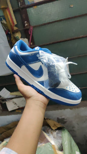 Nik.e Dunk Low Sashiko Industrial Blue