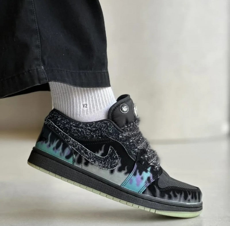 Nikee Air Jordan 1 Low "Halloween" #616