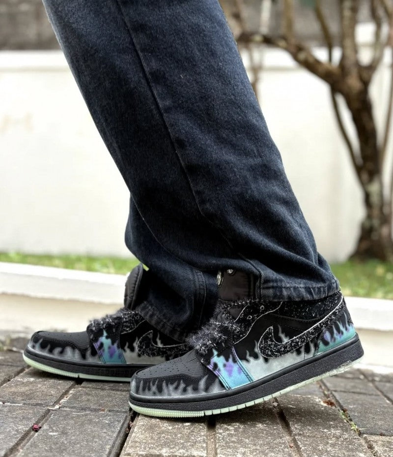 Nikee Air Jordan 1 Low "Halloween" #616