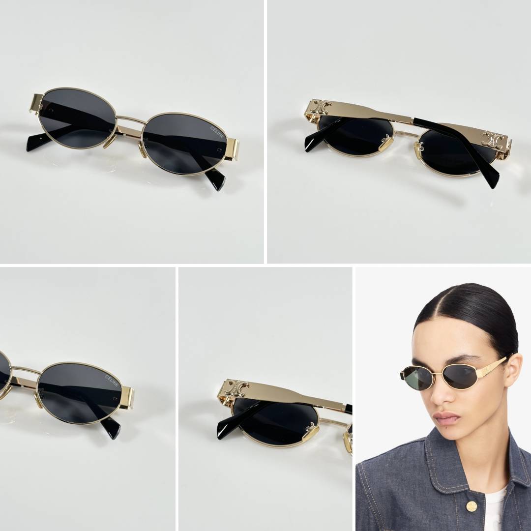 Celine 1006 Gold Black