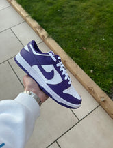 Nik.e dunk low court purple