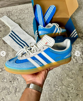 Bad Bunny X Adidass. Gazelle indoor San juan