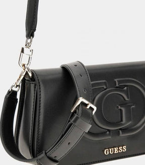 GUESS Womens Eco Mietta Flap Shoulder Bag with box 421