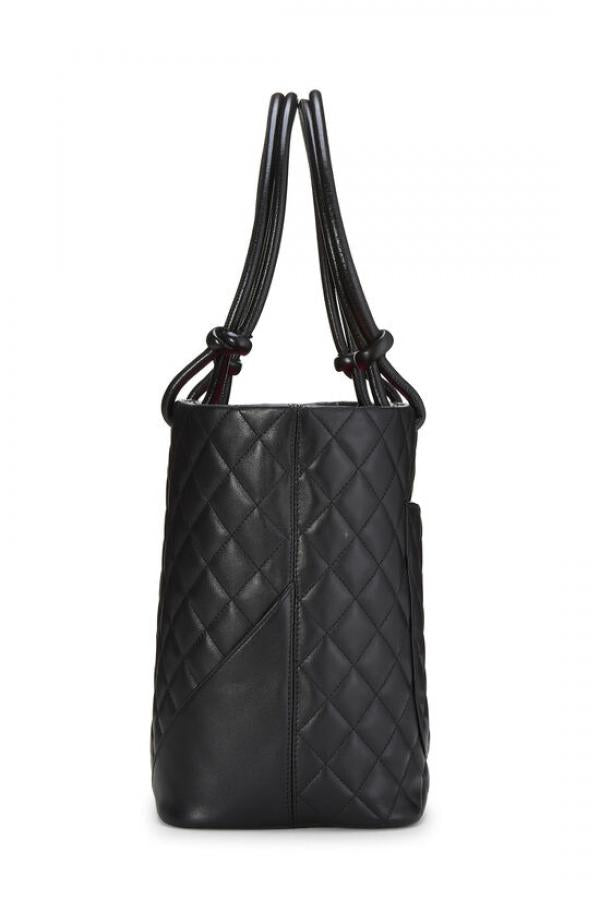 Chane  L quilted calfskin cambon tote large 429