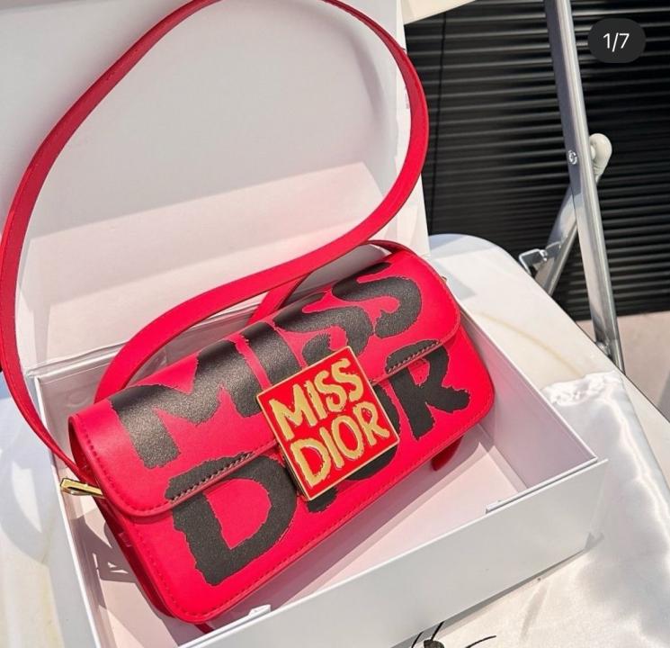 Christian Dio  r miss dio  r flap shoulderbag with extra belt & ogbox 439