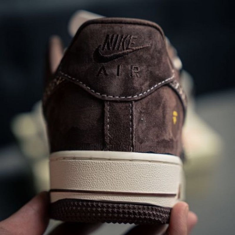 Nik ee Airforce 1 Beige Brown