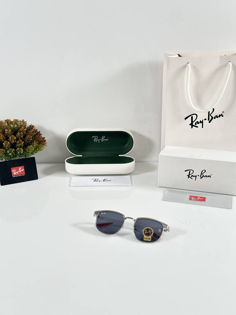 Rayban 03 Silver Black